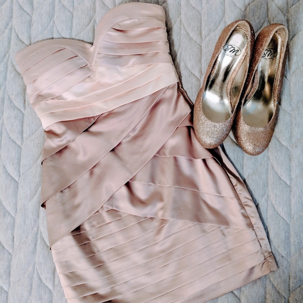 Champagne Mini Dress